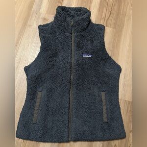 Patagonia Dark Blue Sherpa Vest